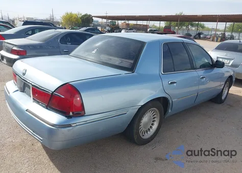 2001 Mercury Grand Marquis Ls z USA, uszkodzony, nr VIN 2MEFM75W51X644728